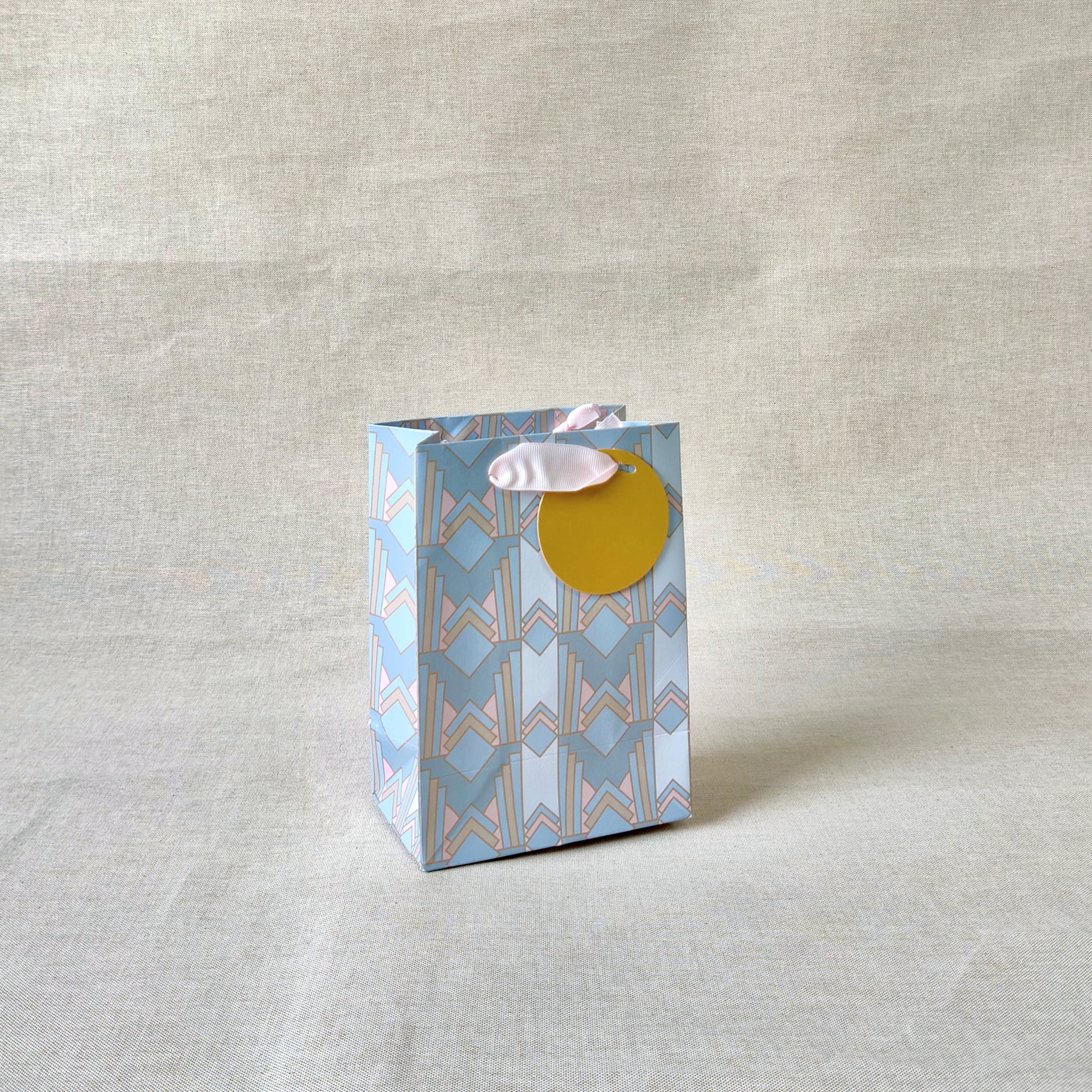 Gilded Era Blue Small Bags with Tissues