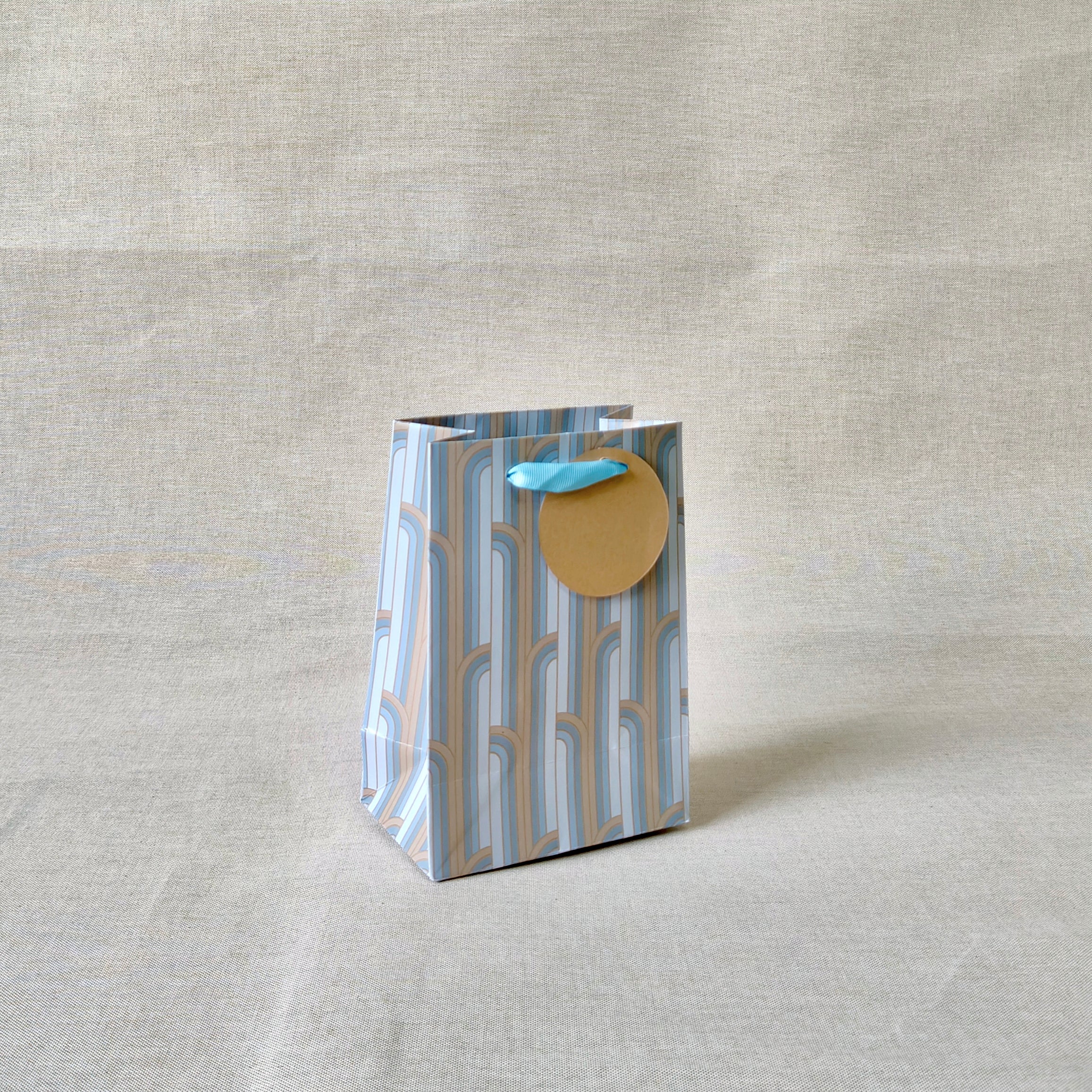 Gilded Era Blue Small Bags with Tissues