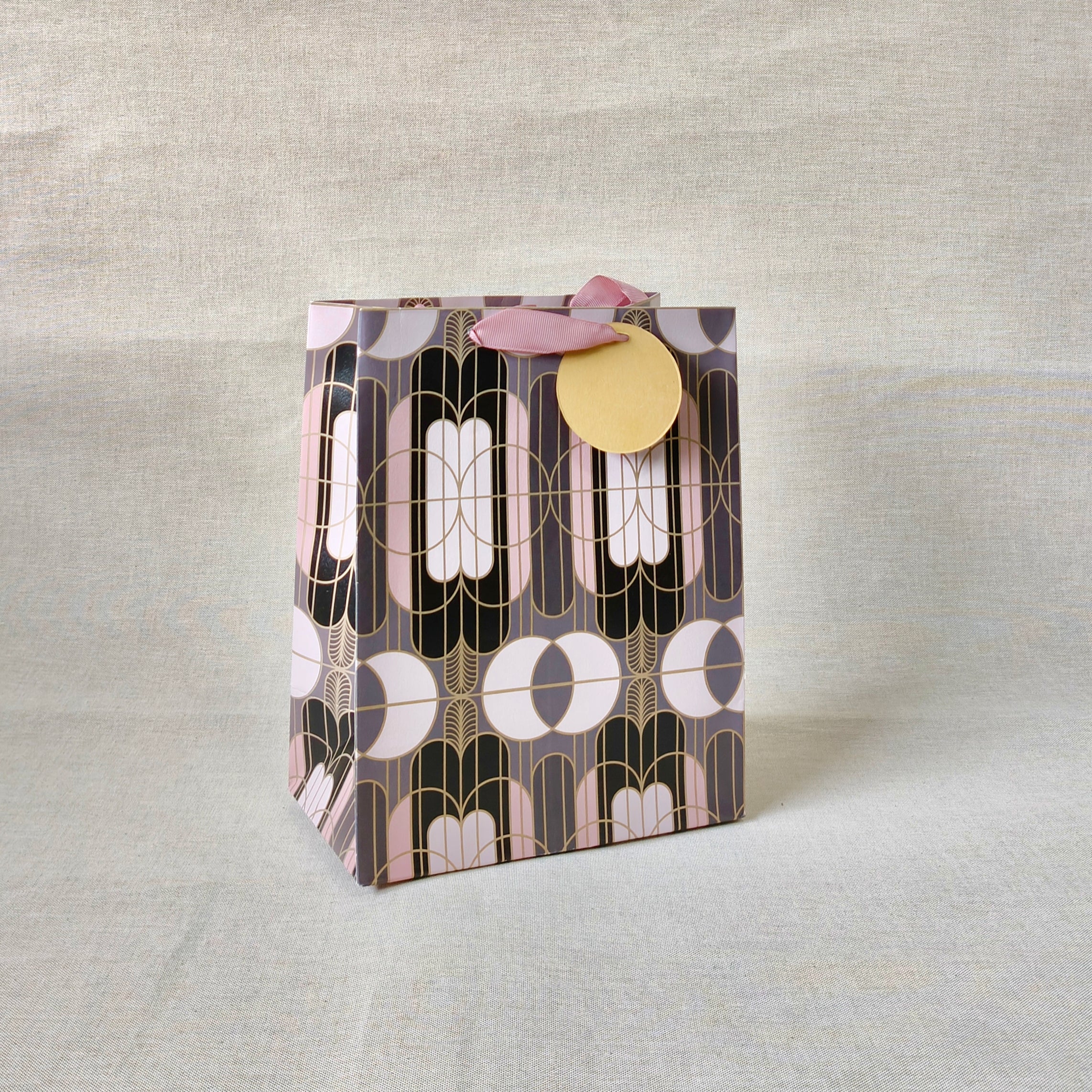 Gilded Era Rose Medium Bags with Tissues