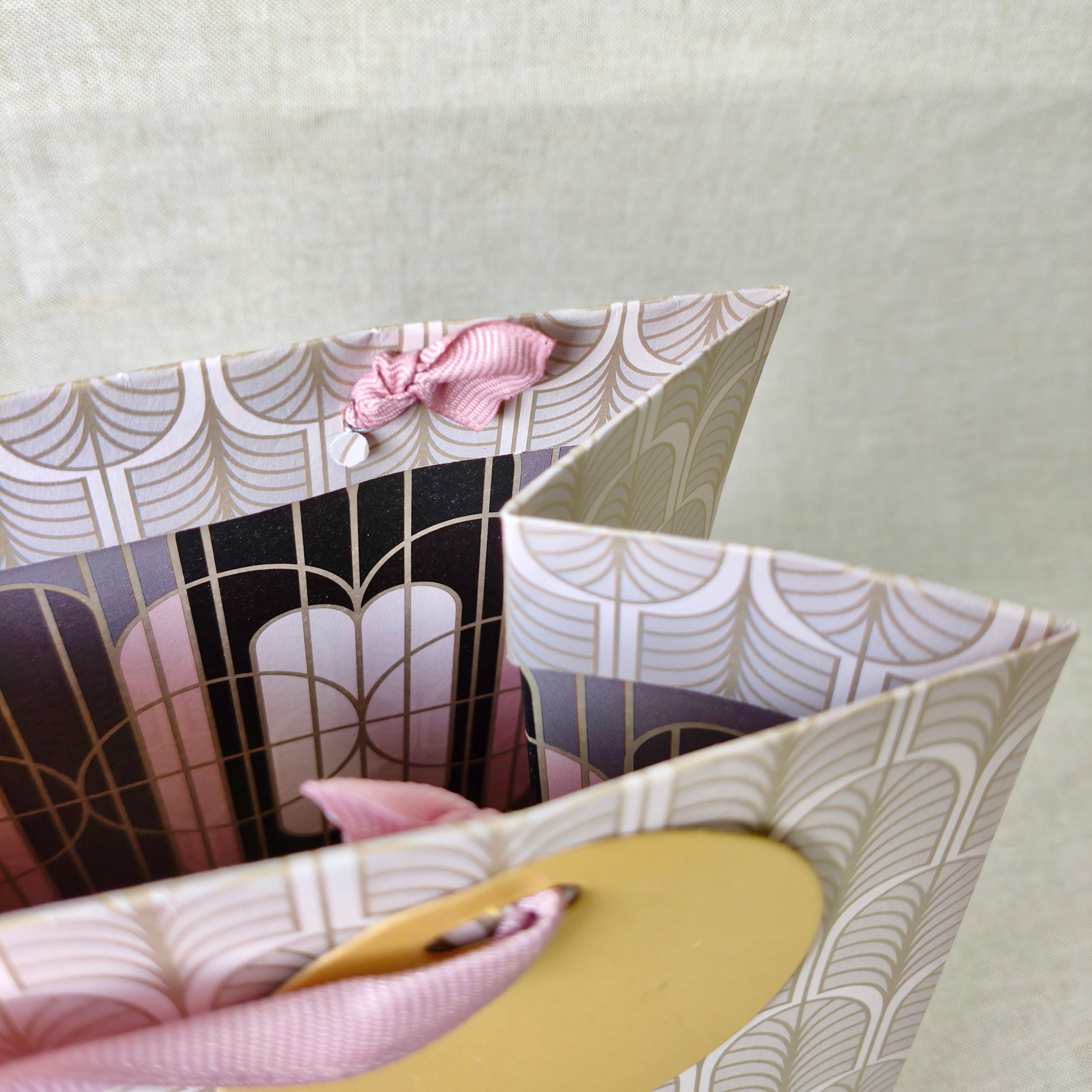 Gilded Era Rose Medium Bags