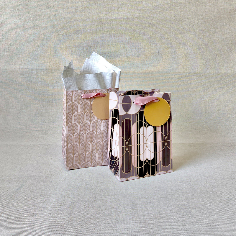 Gilded Era Rose Small Bags with Tissues