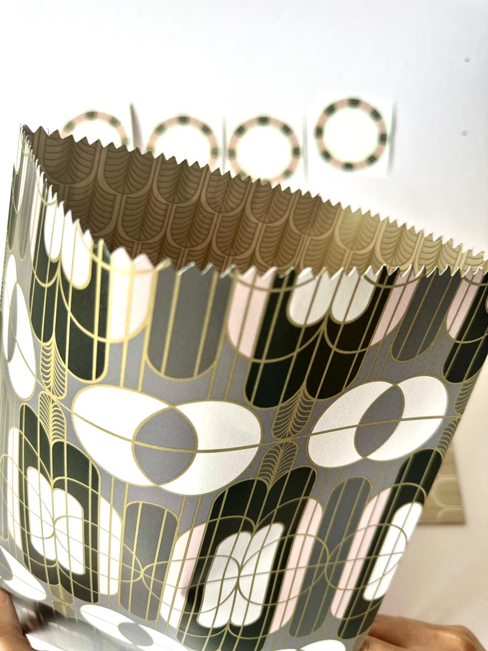 Gilded Era Rose Gift Envelopes and Stickers Set