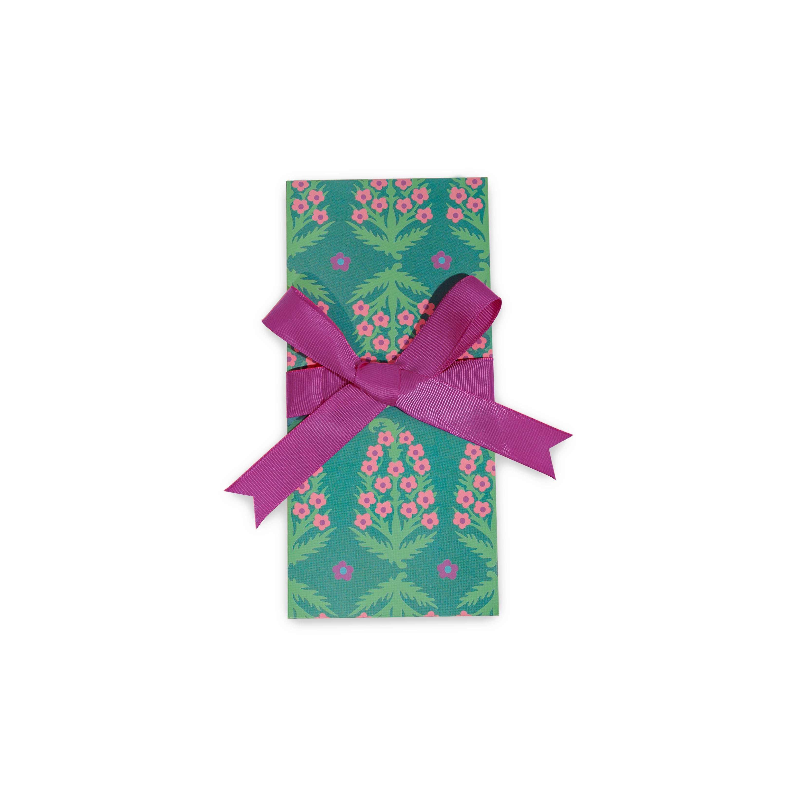 Paisley Ribbon Envelopes with Notecards