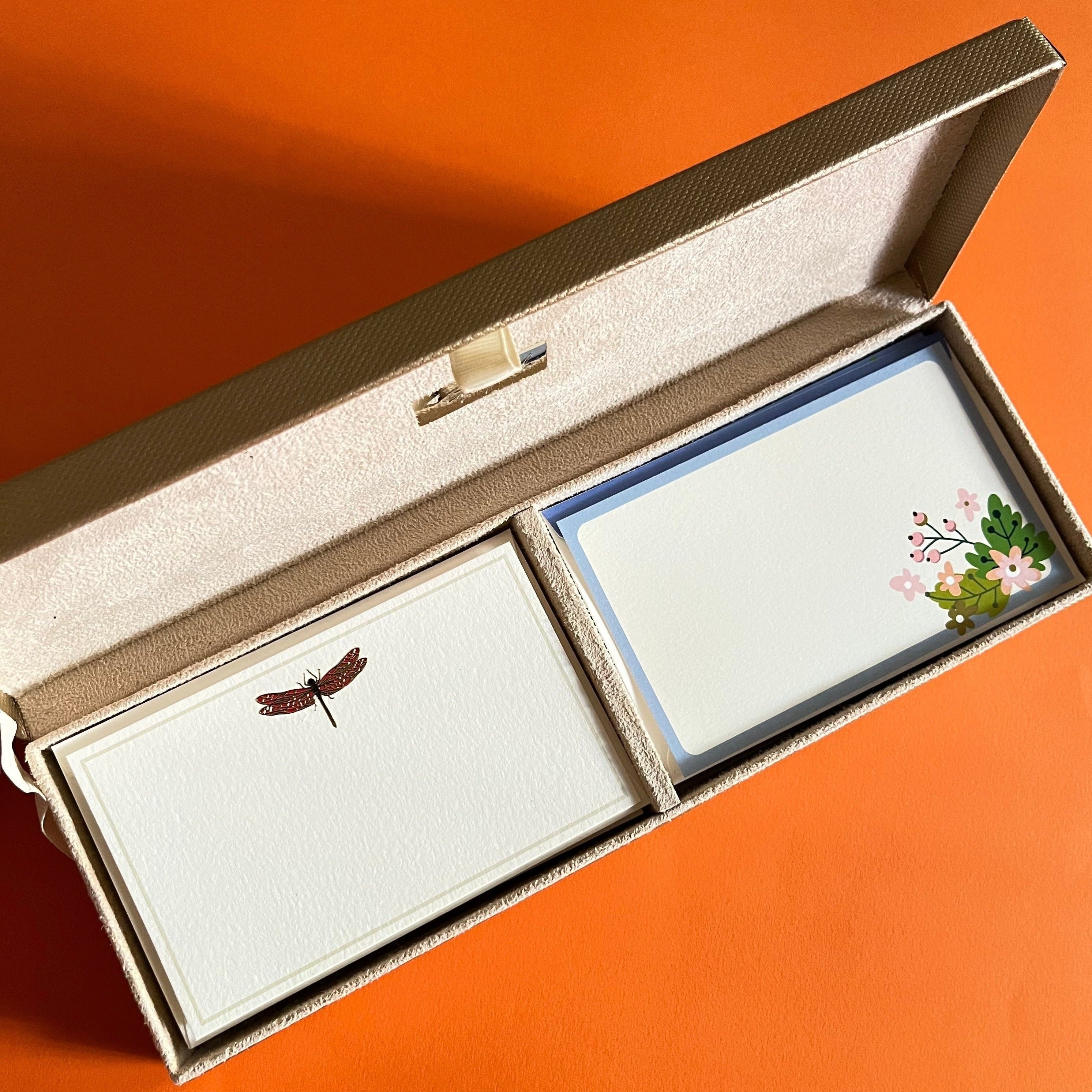 Dragonfly and Spring Floral Duo Kit