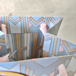 Gilded Era Blue Bottle Bags