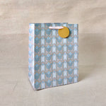 Gilded Era Blue Large Bags with Tissues