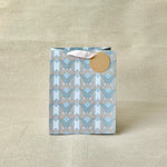 Gilded Era Blue Medium Bags with Tissues