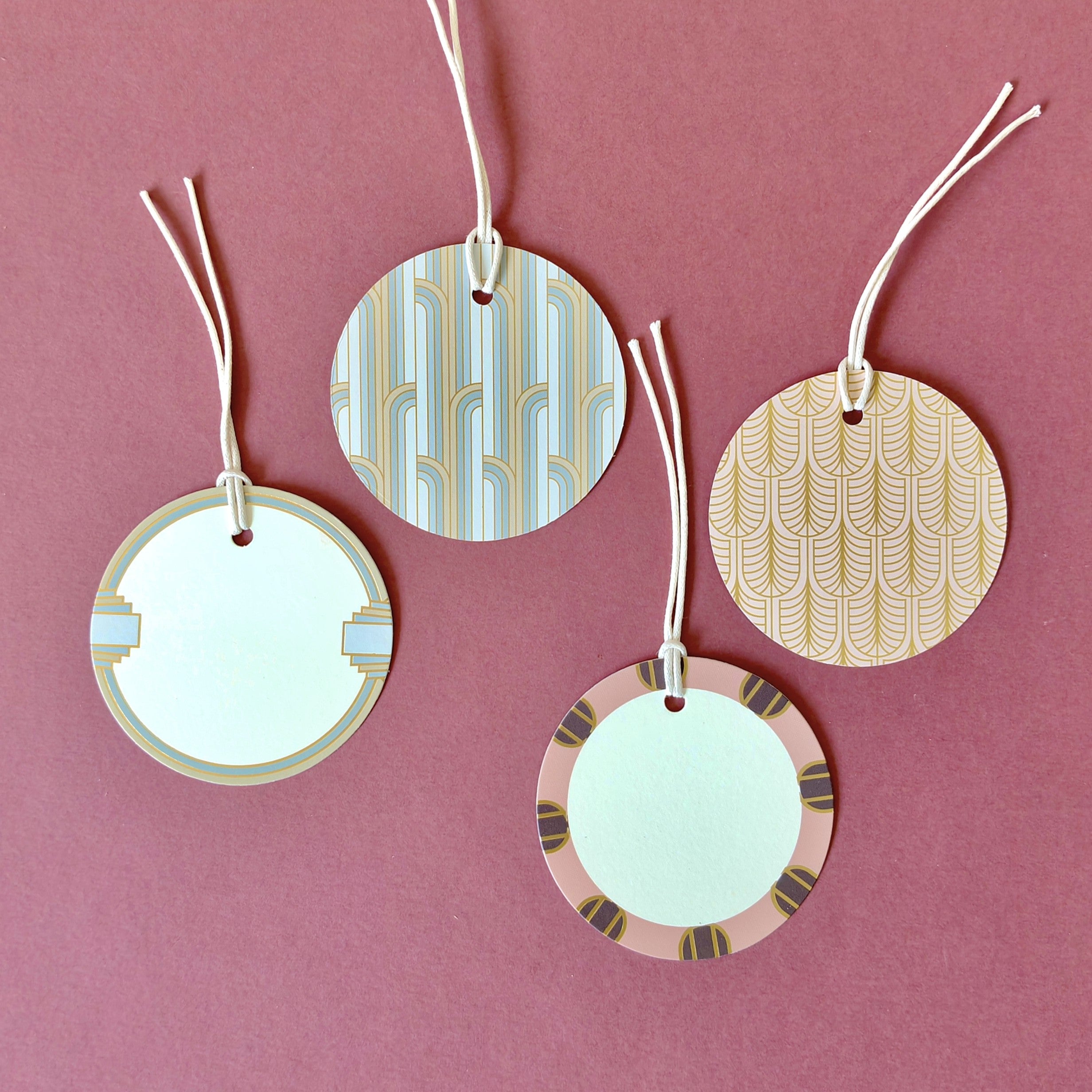 Gilded Era Blue ME-Tags Trio Kit