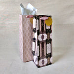 Gilded Era Rose Bottle Bags with Tissues