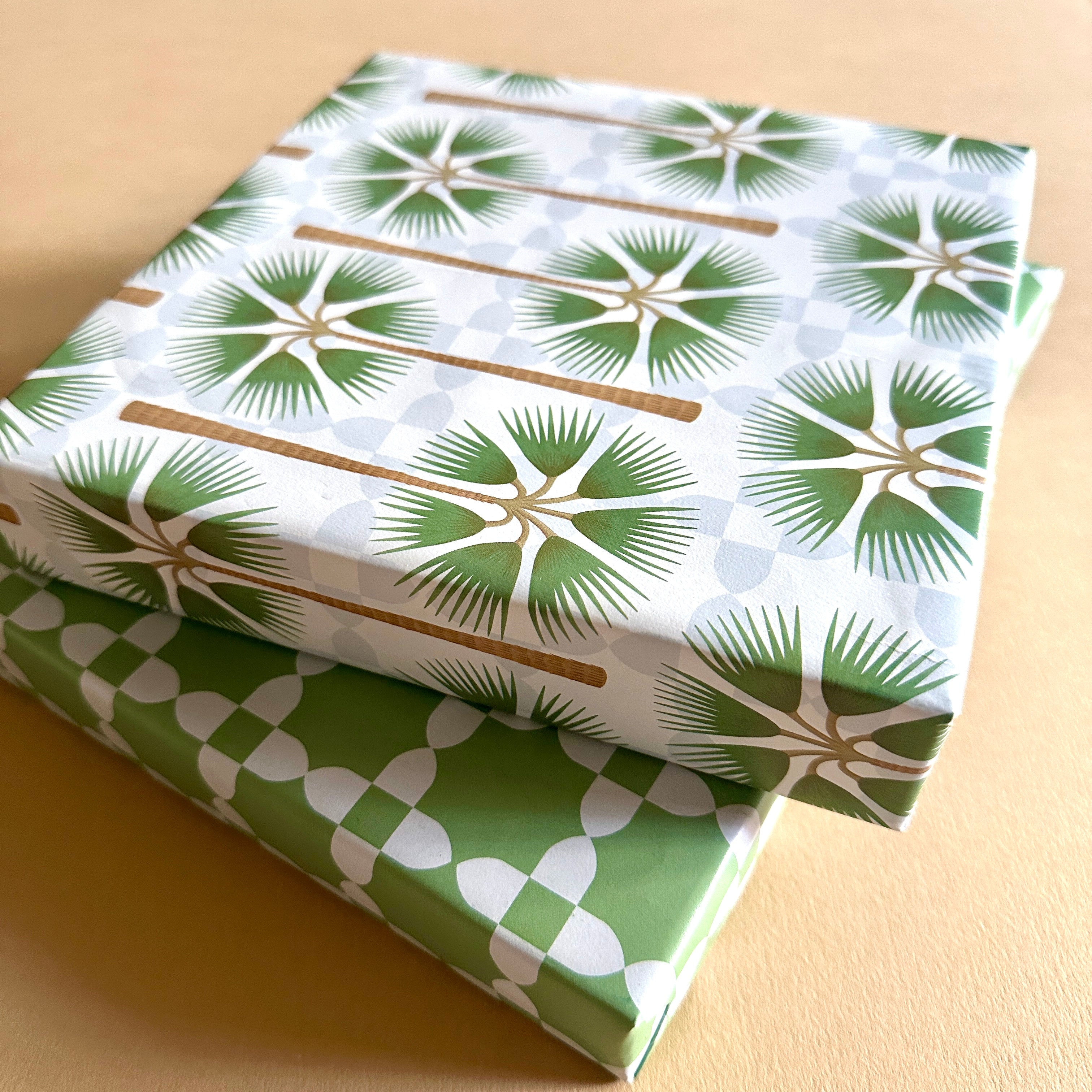 Fan Palm Gift Wrap