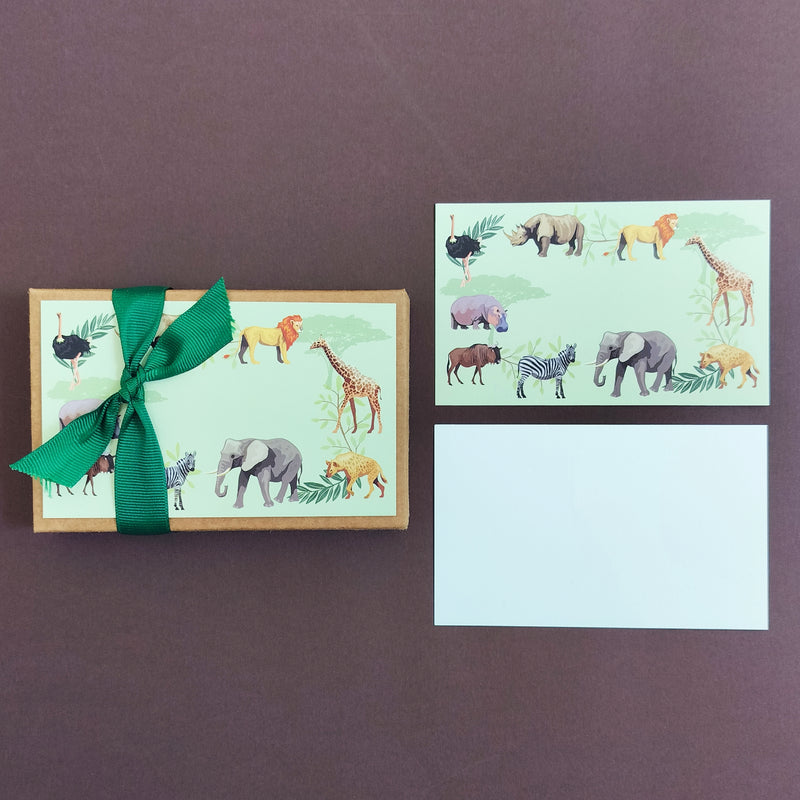 Safari notecards (Only Notecards)