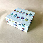 Owl Medium Square Gift Box