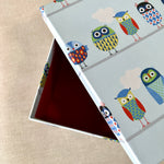 Owl Small Square Gift Box