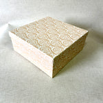 The Feathered Ikat Box