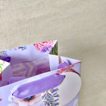 Violet Bottle Bags with Tissues