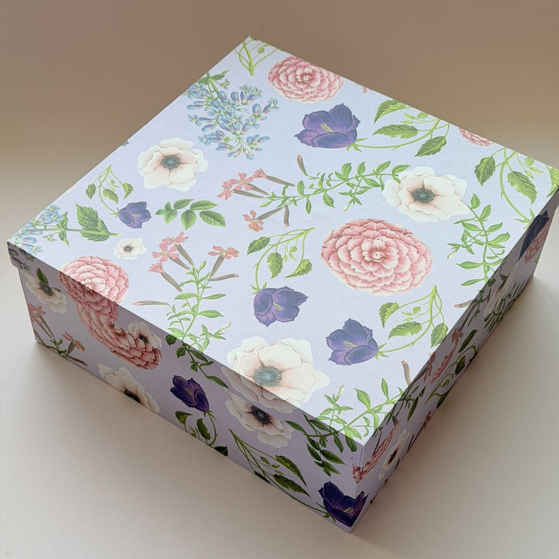 Violet Large Square Gift Box