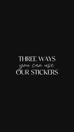 Daffodils Stickers