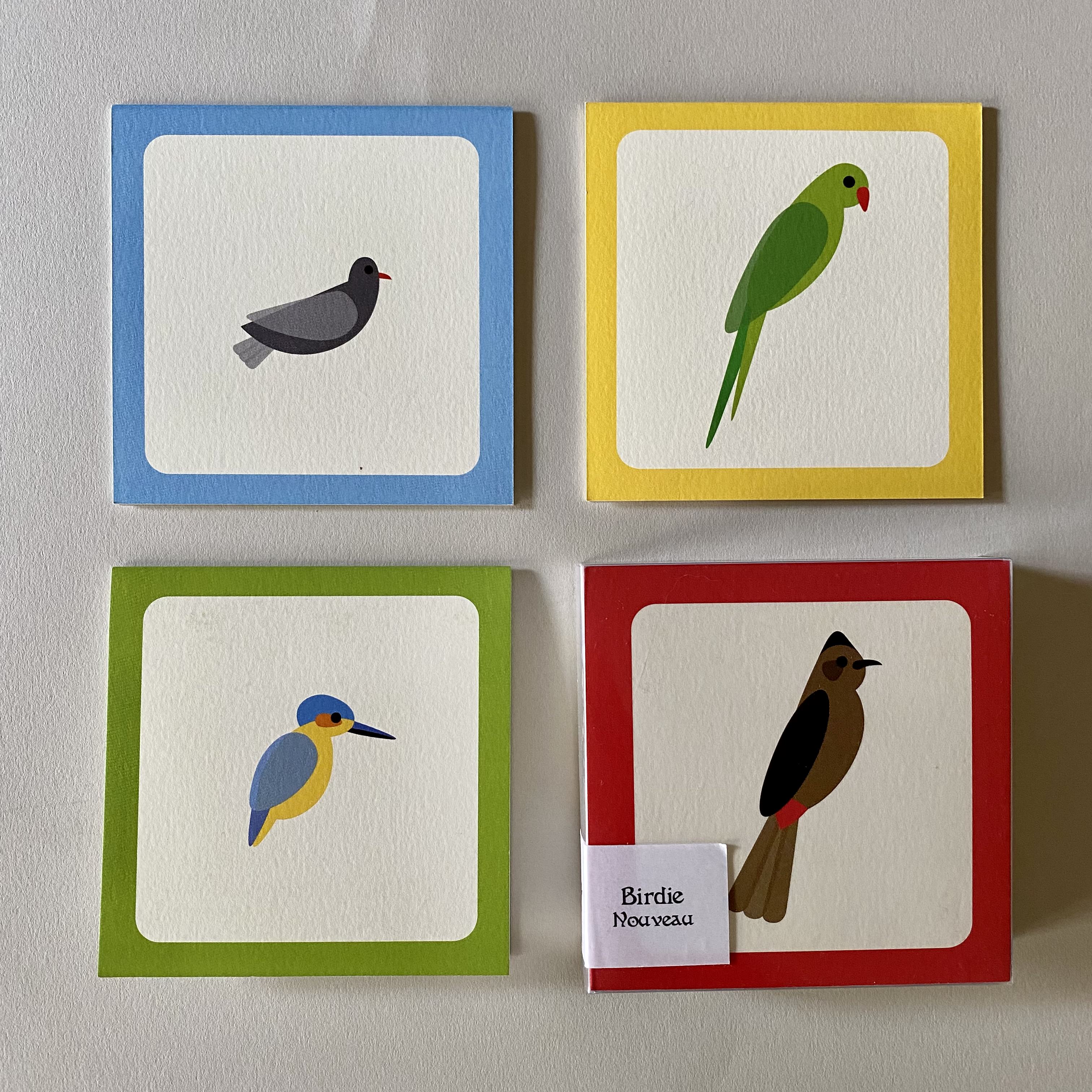 Birdie Nouveau Folded Tags