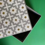 Noura Gold Sitara Square Small Gift Box