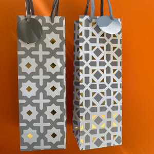 Noura Gold Bottle Bags