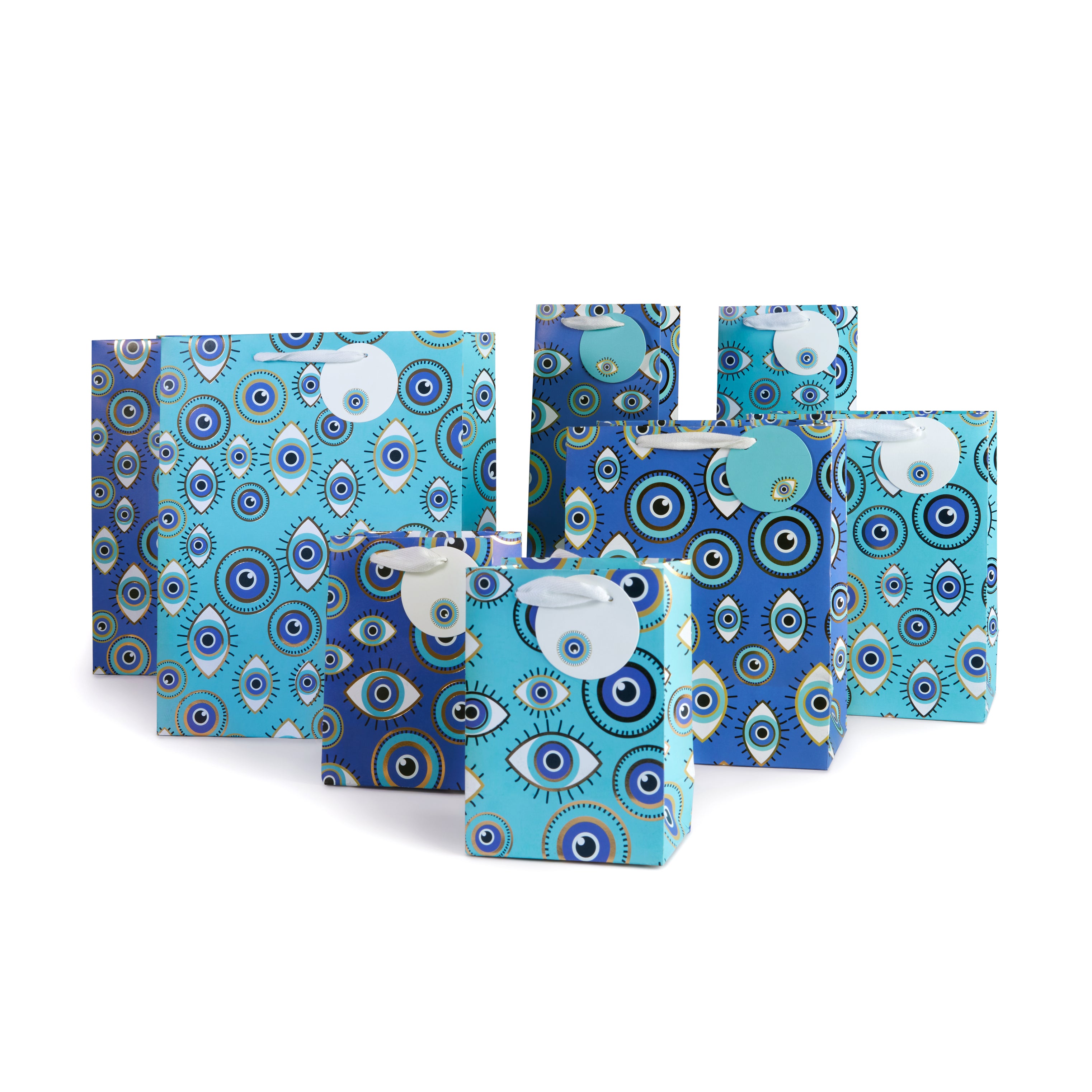 Evileye Medium Gift Bags (Blue)