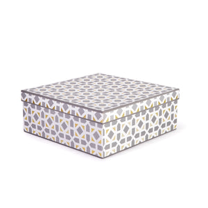 Noura Gold Chowki Square Large Gift Box