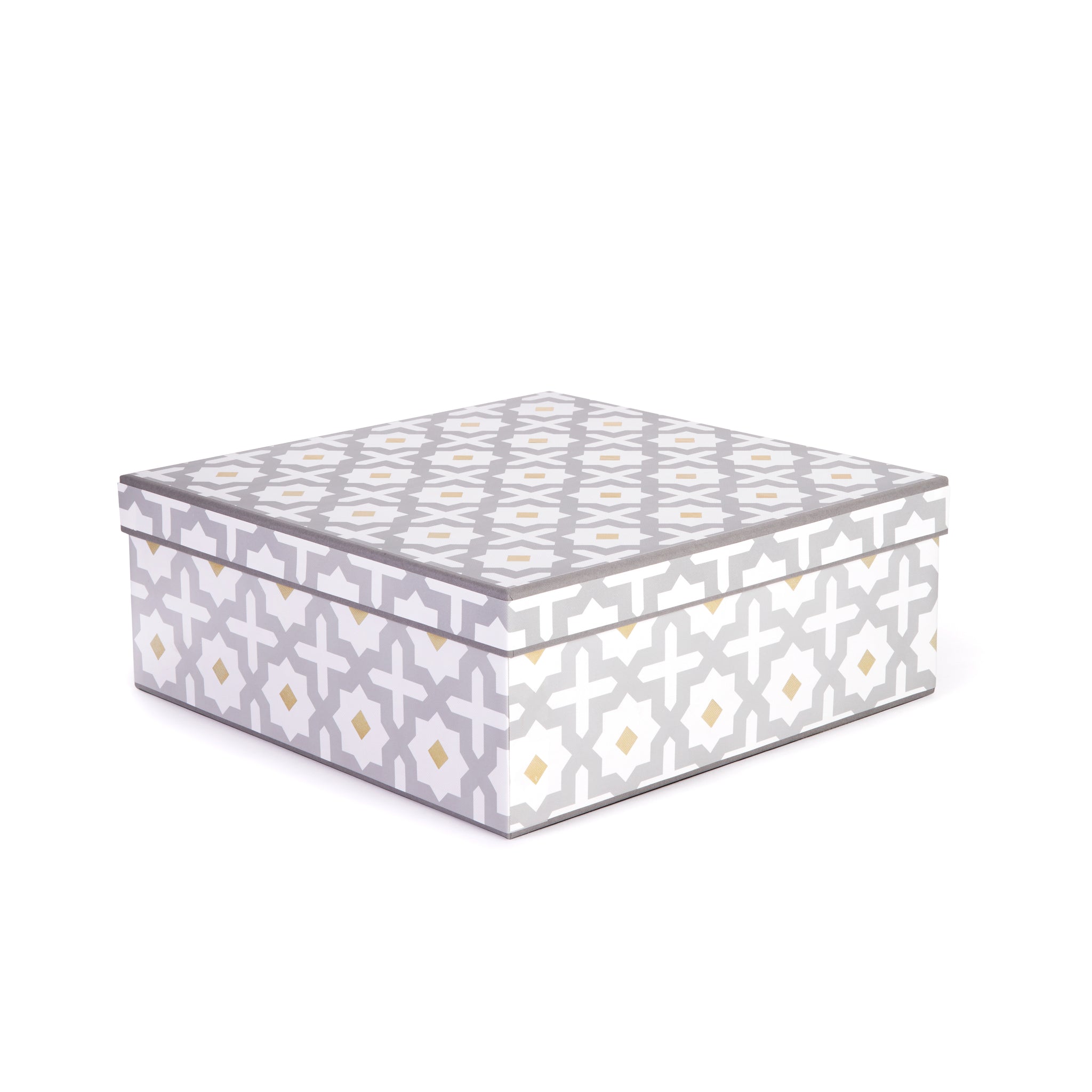 Noura Gold Sitara Square Large Gift Box