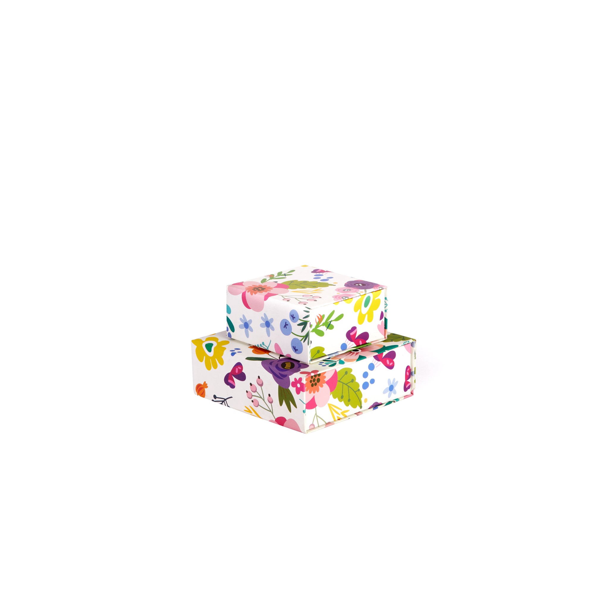 Spring Floral Small Collapsible Box