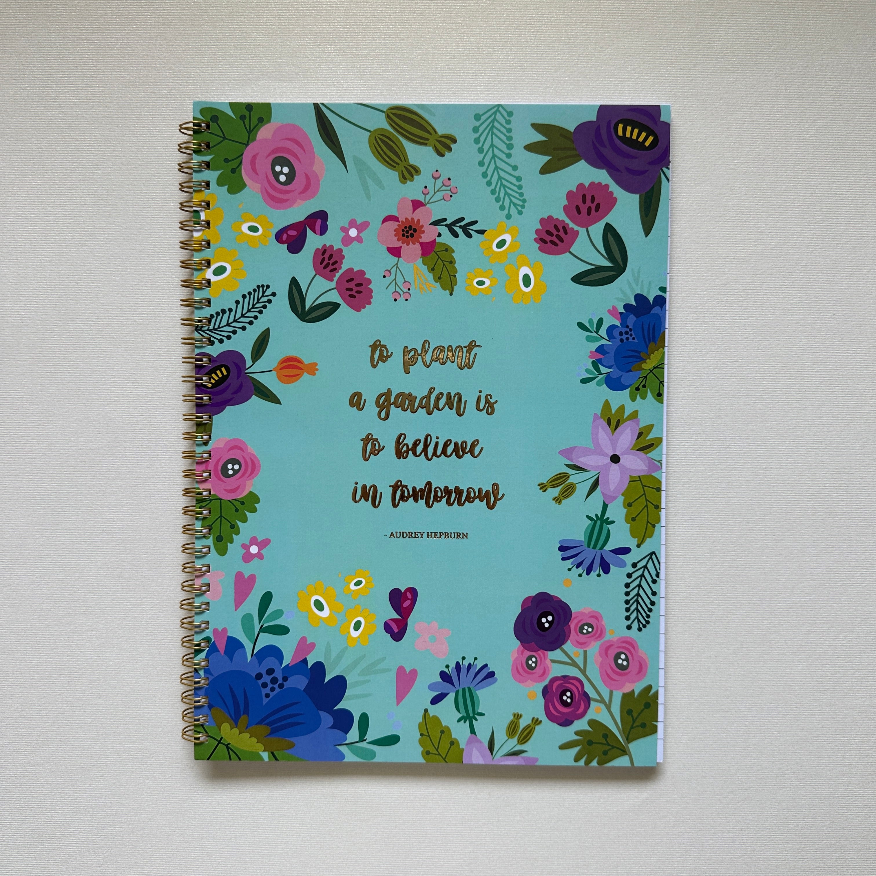 Spring Floral Workbook