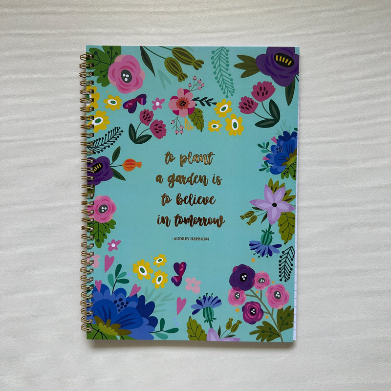 Spring Floral Workbook
