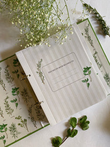 Herb Recipe Journal